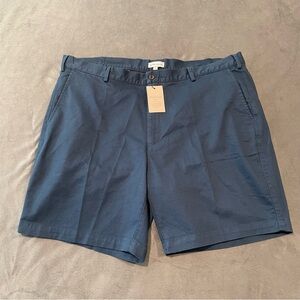 Peter Millar Shorts Mens 40 Navy Blue Crown Comfort Twill Golf Casual Chino